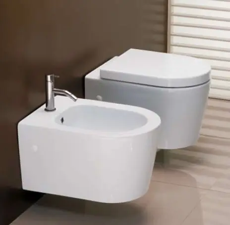 AREA CERAMICA Form Square sospeso bidet biały (AREA CERAMICABFSS)