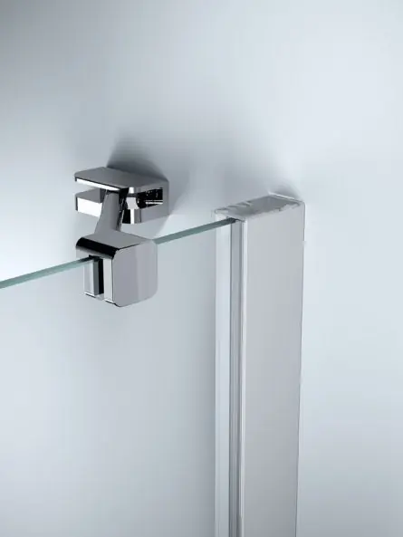 Huppe Design Elegance Ścianka boczna do drzwi skrzydłowych - 100/190 chrom eloxal Szkło przezroczyste 8E1005.092.321