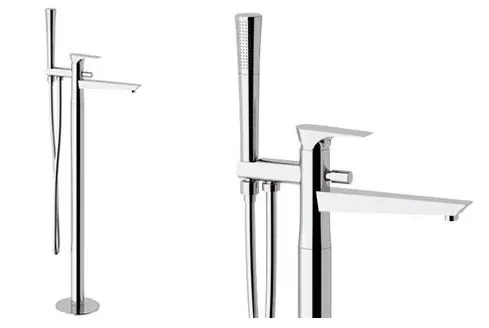 Daniel Diva Bateria wannowa wolnostojąca chrom DV678