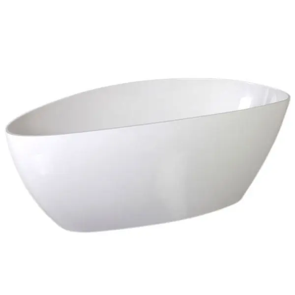 Marmite Rita Wanna wolnostojąca XL 1700 bez przelewu 170x62x77cm czarna połysk MARRITAXL1706277CP