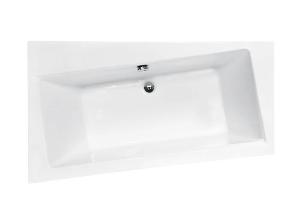 Besco Infinity Wanna narożna asymetryczna 170x110 cm lewa biała WAI-170-NL