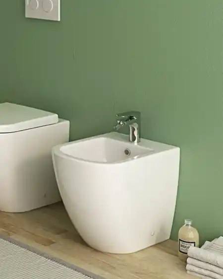 Hidra Faster Bidet stojący owalny 52,5x36,5xh42 cm biały FA14