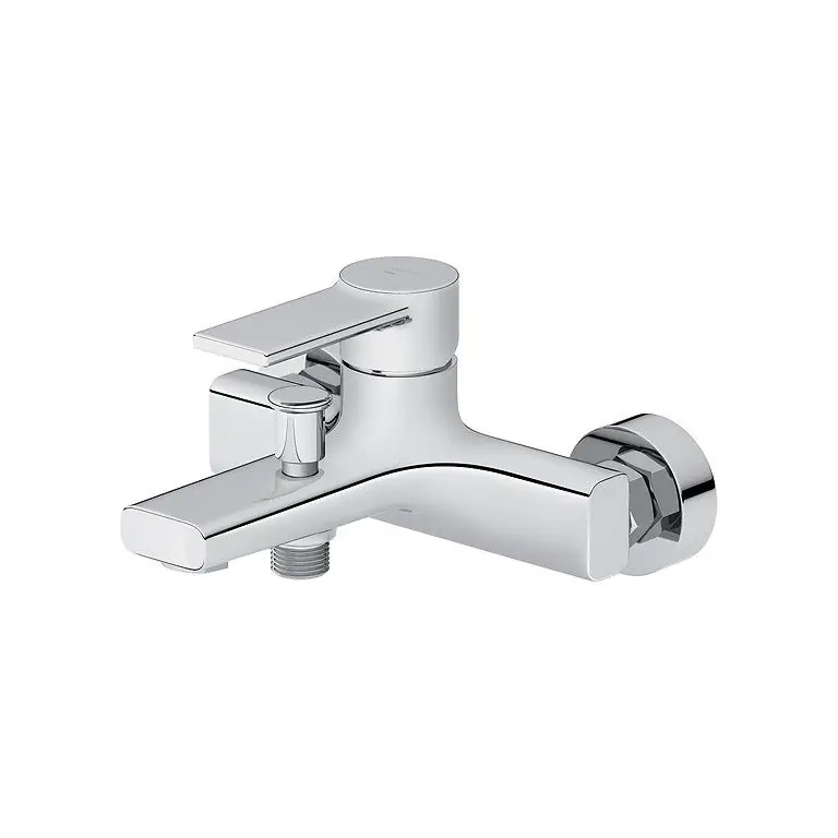 Cersanit Zip Bateria wannowa ścienna chrom S951-560