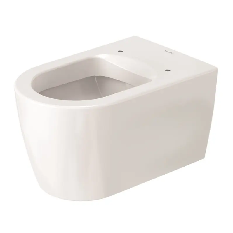 Duravit ME by Starck Toaleta WC z kołnierzem biały/biały satynowy mat z powłoką HygieneGlaze 2528099000