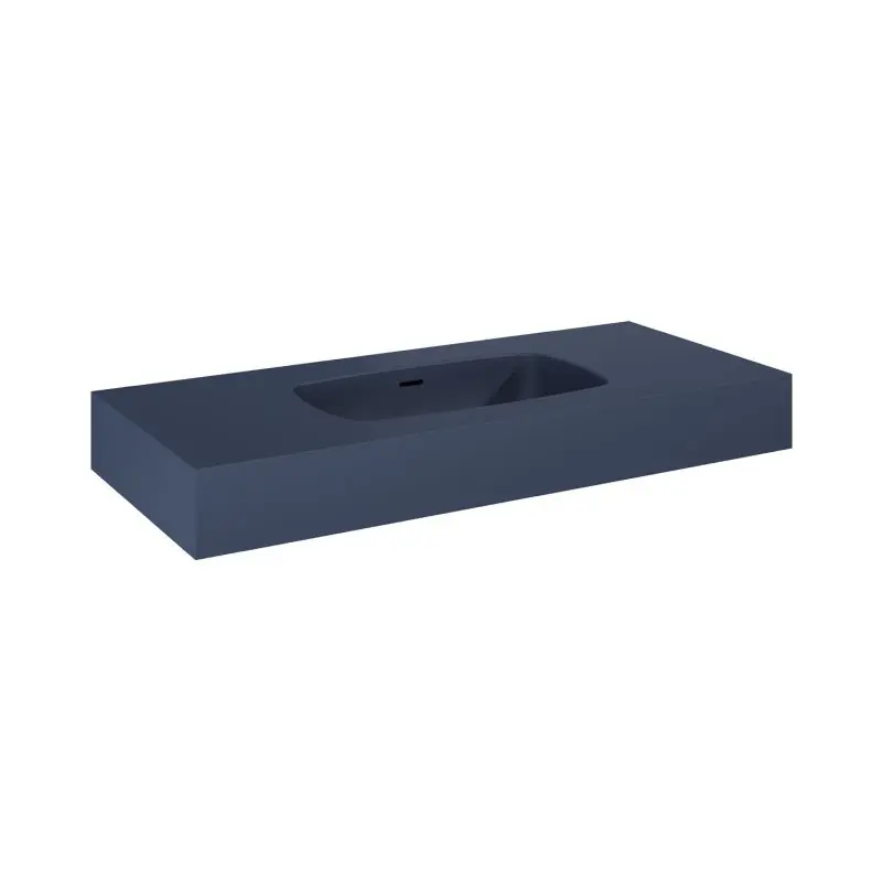 Elita Dimple 100 Umywalka wisząca 100,8x46 cm navy blue matt 168865/RE041000027030