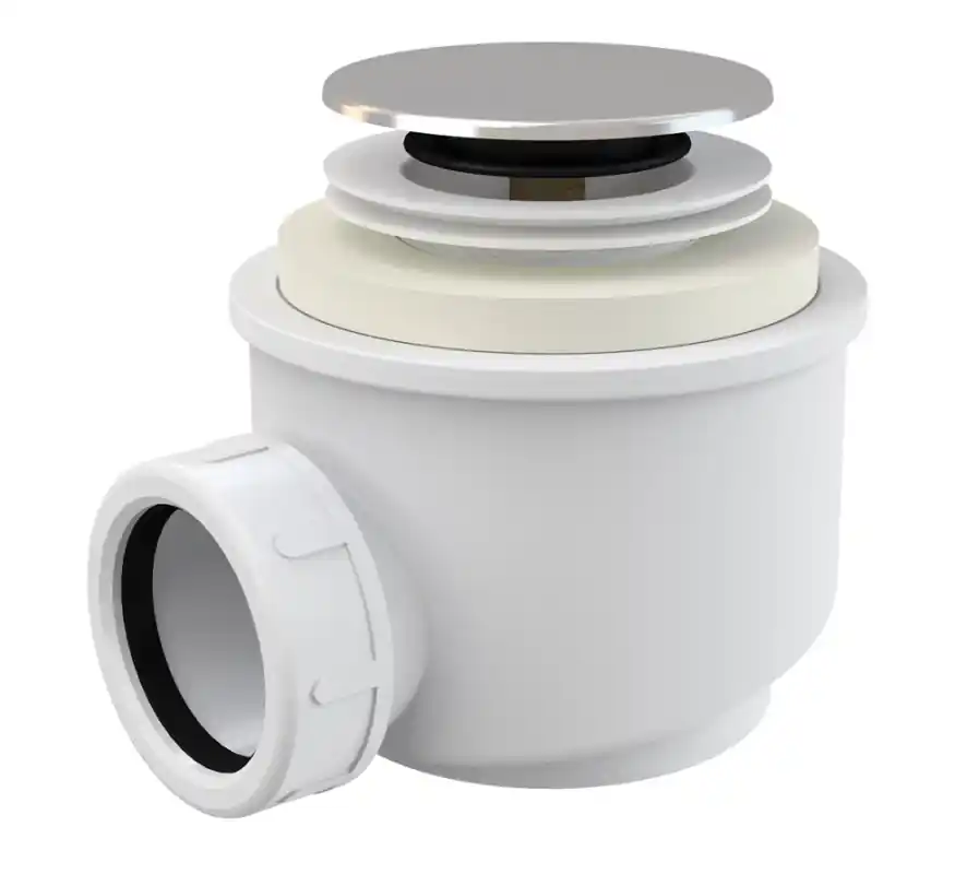 Alcaplast Syfon brodzikowy 50 mm klik klak chrom A466-50