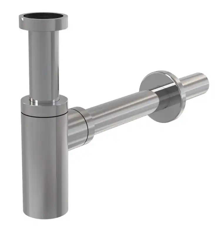 Alcaplast Design Syfon umywalkowy ozdobny chrom A400