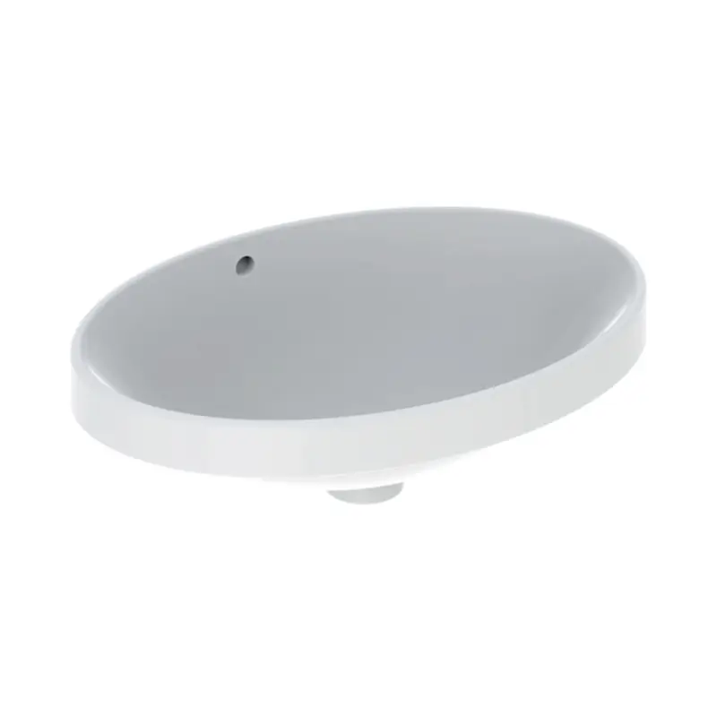 Geberit Variform Umywalka wpuszczana w blat 55x40 cm z przelewem biała 500.716.01.2
