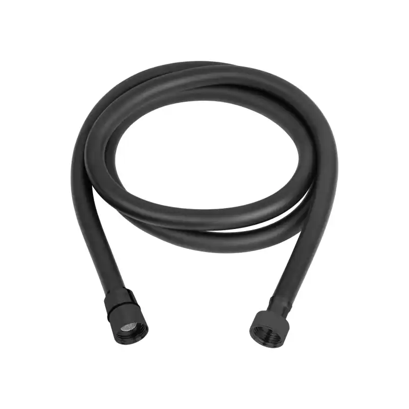 Invena Dark Wąż prysznicowy 150 cm czarny AW-44-004-Q