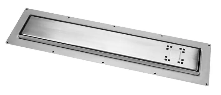 McAlpine Odpływ liniowy 60 cm wzór Macintosh chrom CD600-BMAC-NT