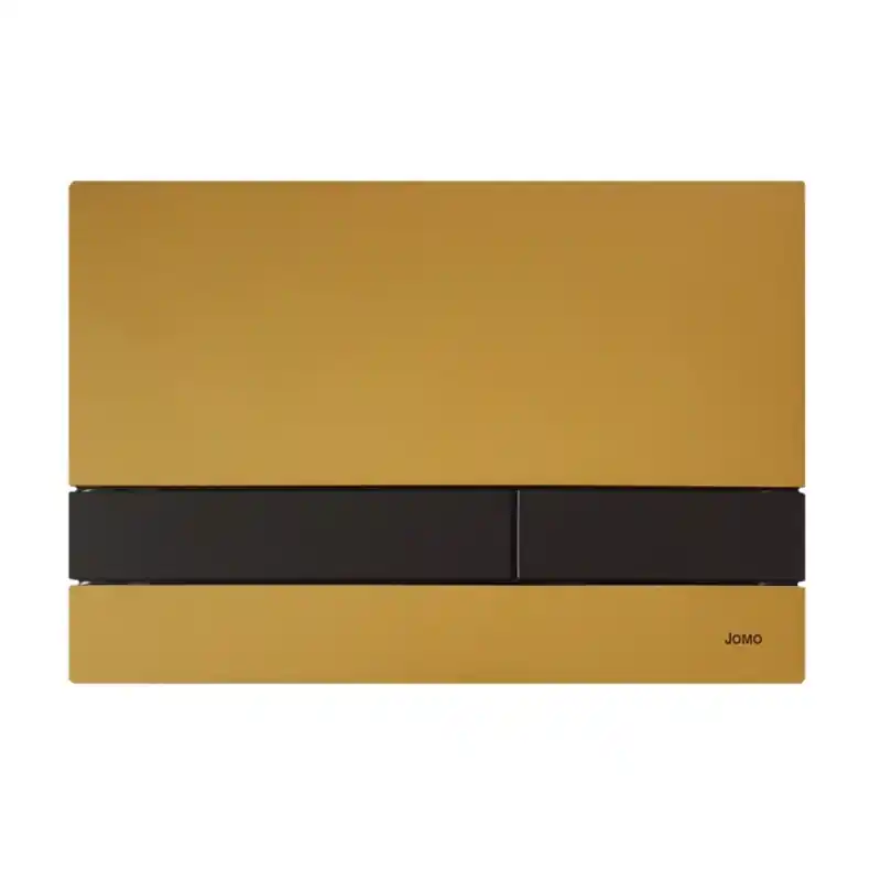 Werit/Jomo Exclusive 2.0 Przycisk WC PCV czarny mat/złoty mat 102-000000444