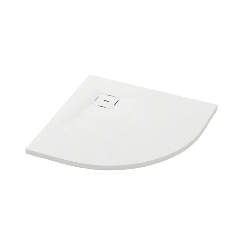 Ronal Calce Brodzik półokrągły 90x90 cm biały mat W31R5509009