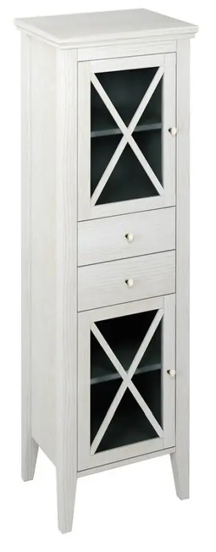 Sapho Cross Słupek boczny 49,2x39x170 cm lewy starobiały CR214