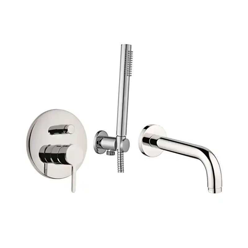Emmevi Filo Bateria wannowo-prysznicowa gunmetal FIL015ZWWCNS
