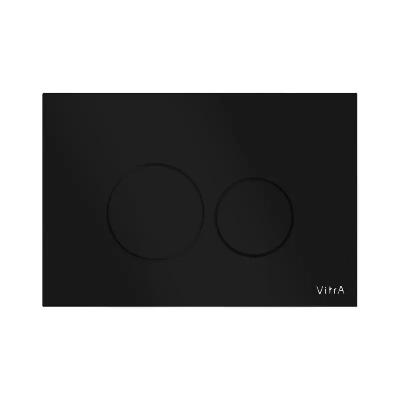Vitra Origin Przycisk WC szklany czarny 740-1601