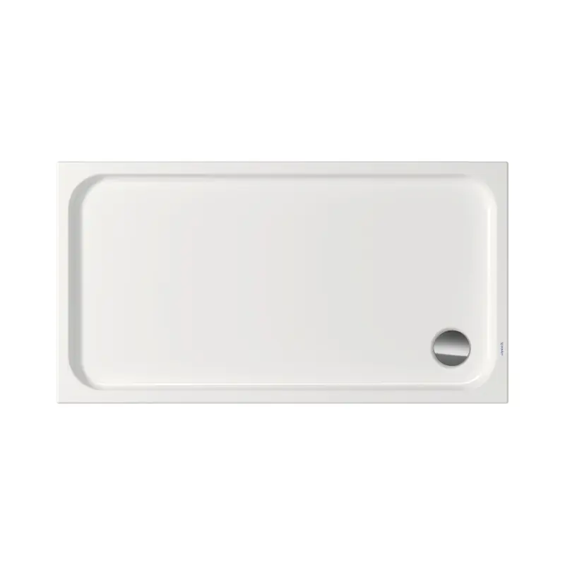 Duravit D-Code Brodzik prostokątny 140x75 cm biały Alpin 720258000000000