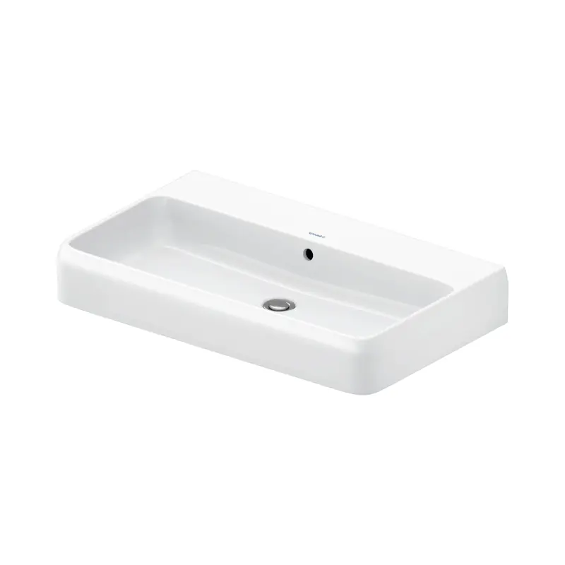 Duravit Qatego Umywalka meblowa 80x47 cm bez otworu na baterię biały z powłoką HygieneGlaze 2382802028
