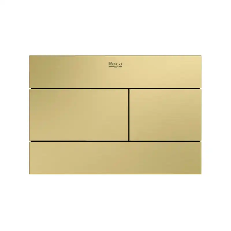 Roca Duplo S Przycisk WC PS2 PVD brushed gold A8902243VA