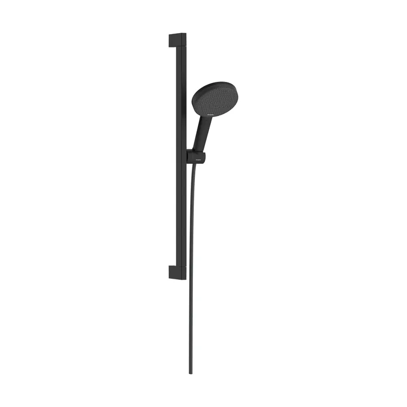 Hansgrohe Raindance Alive Select S Zestaw prysznicowy 125 3jet EcoSmart Unica E Puro 65 cm EasySlide czarny mat 24600670