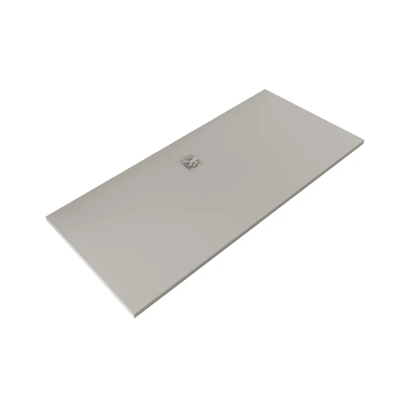 Kludi Terra Brodzik prostokątny 180x80 cm szaro-beżowy mat 08DW21O2