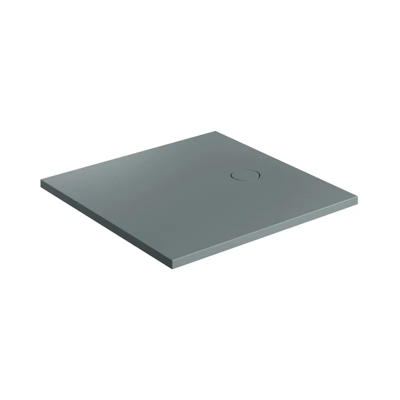 Omnires Aquarock M+ Brodzik kwadratowy 90x90 cm ash grey mat AQUAROCK90-KAG
