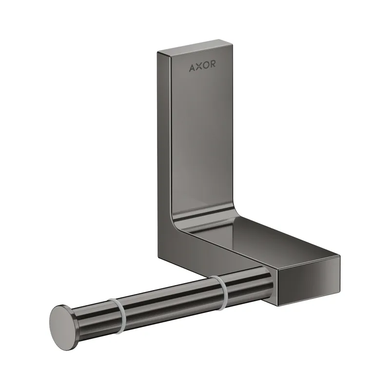 Axor Universal Rectangular Uchwyt na papier toaletowy czarny chrom polerowany 42656330