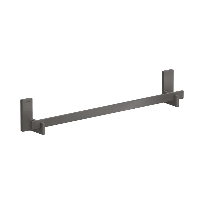 Axor Universal Rectangular Wieszak na ręcznik 60 cm czarny chrom szczotkowany 42661340