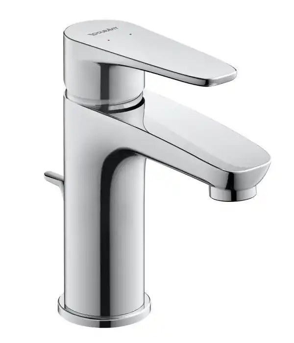 Duravit B.1 Bateria umywalkowa 10,1 cm z korkiem automatycznym chrom B11010001010