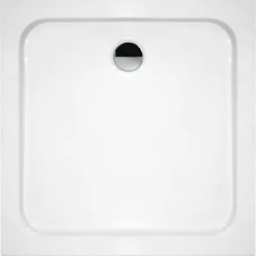 Scansani Basic Brodzik kwadratowy 80x80 cm zabudowany biały BK2390023100