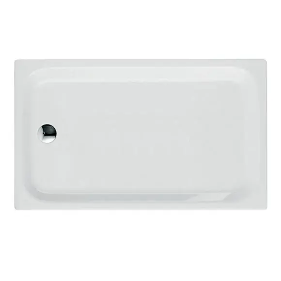 Bette Brodzik prostokątny 150x80x6,5 cm biały 5933-000