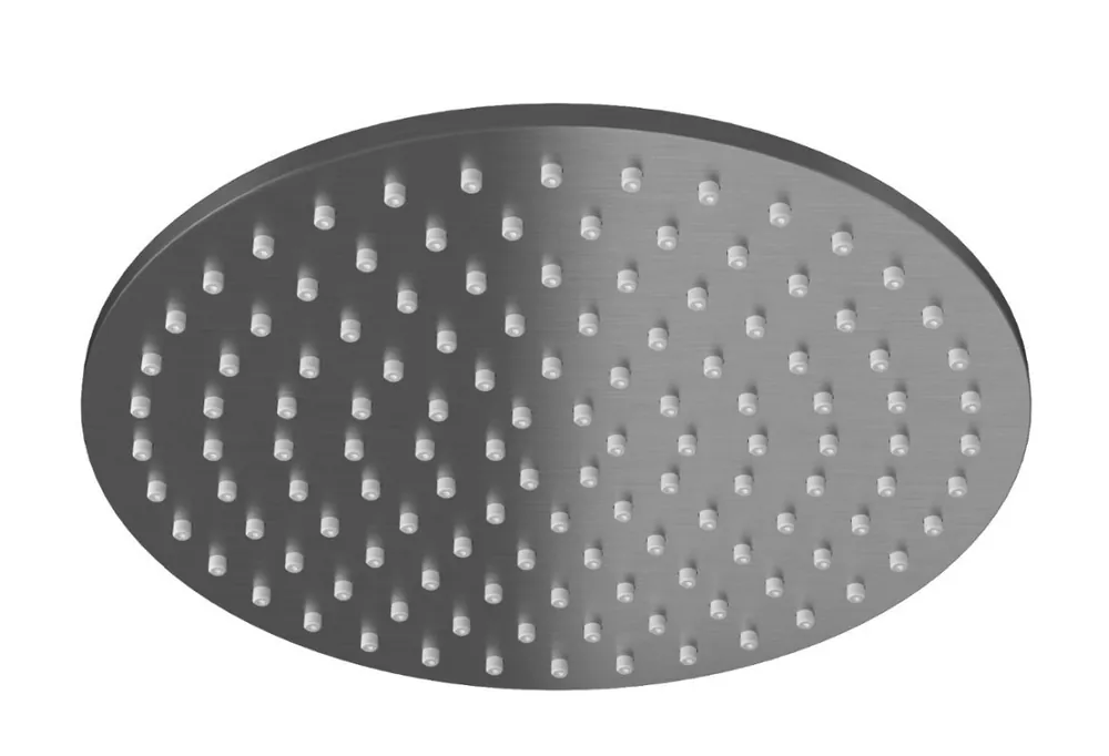 Kohlman Experience Gray Deszczownica 25x25 cm szczotkowany grafit R25EG