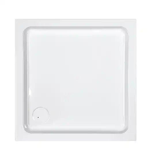 Sanplast Free Line B/FREE Brodzik prostokątny 100x100x9 cm akrylowy ze steleżem STB biały 615-040-0041-01-000