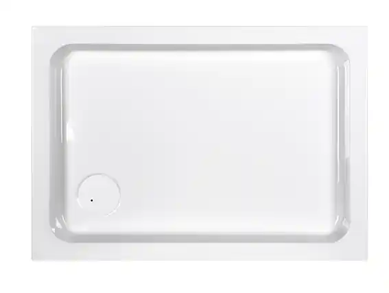 Sanplast Free Line B/FREE Brodzik prostokątny 100x80x9 cm akrylowy ze steleżem STB biały 615-040-0170-01-000
