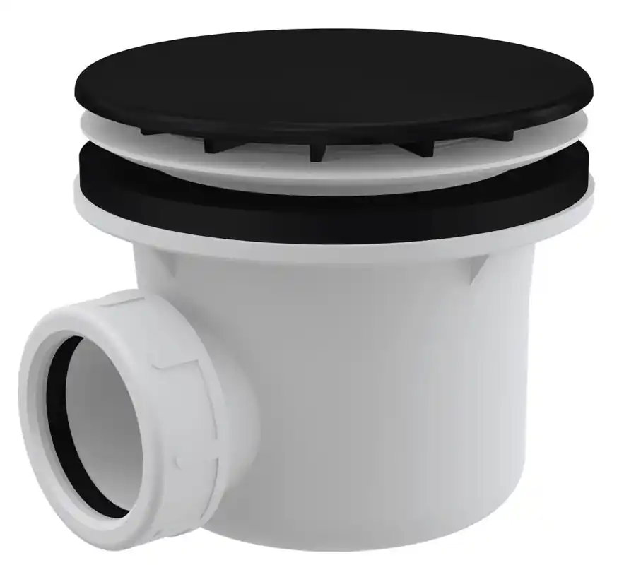 Alcaplast Syfon brodzikowy 90 mm czarny mat A49BLACK