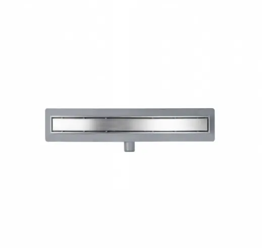 Besco Virgo Basic Odpływ liniowy 80 cm chrom szczotkowany OL-80-VB