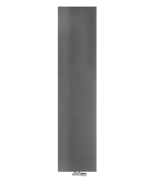 Radox Nova Flat Grzejnik płytowy pionony 180x31 cm soft textured metallic grey Y370HH1 RX-NVF.003T.1800.310