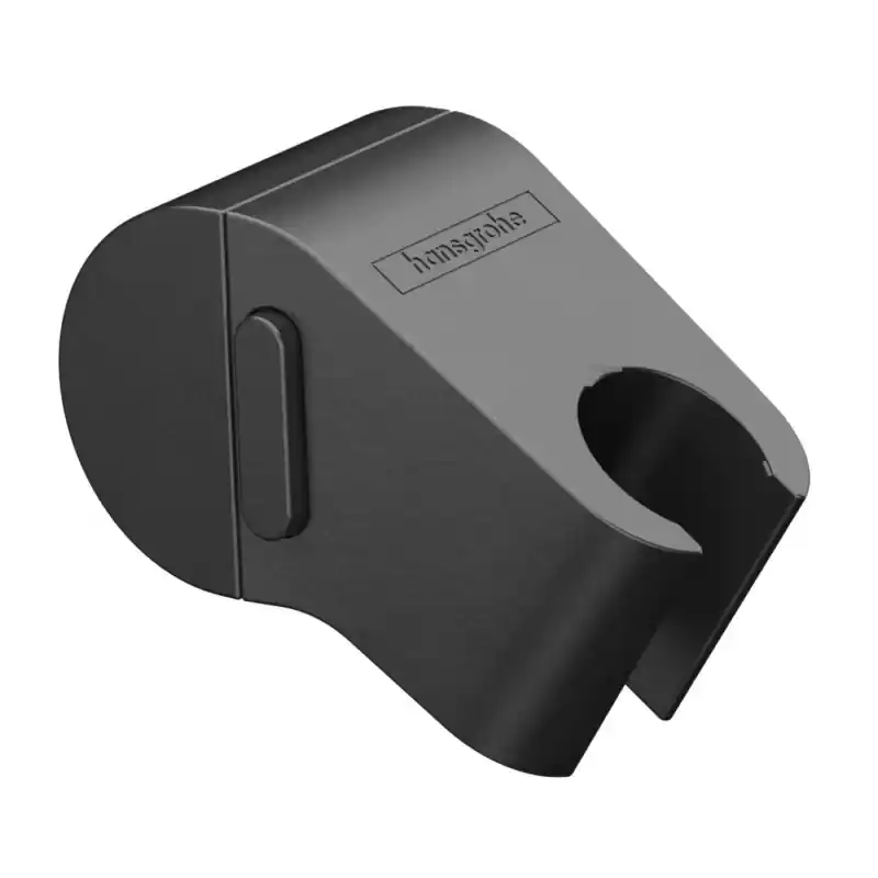 Hansgrohe WallStoris Uchwyt prysznicowy czarny mat 27917670