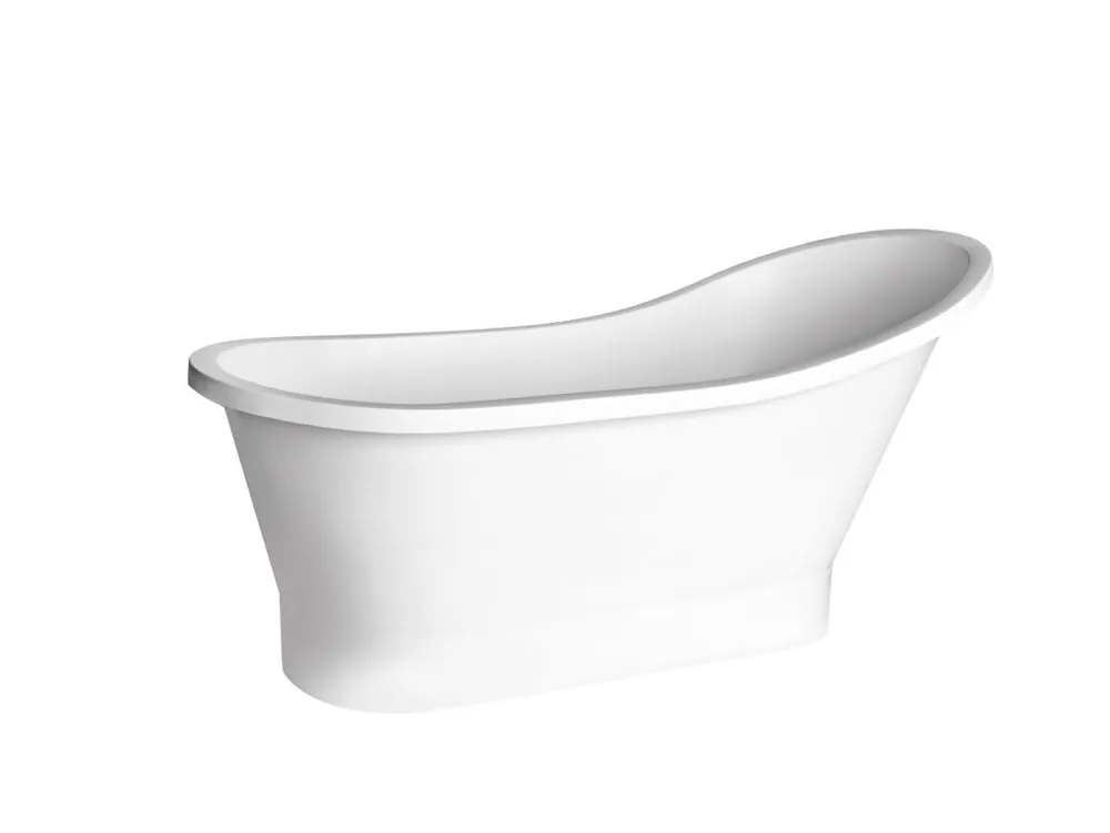 Besco Gloria Wanna wolnostojąca 150x66 cm biała WMD-150-GLW