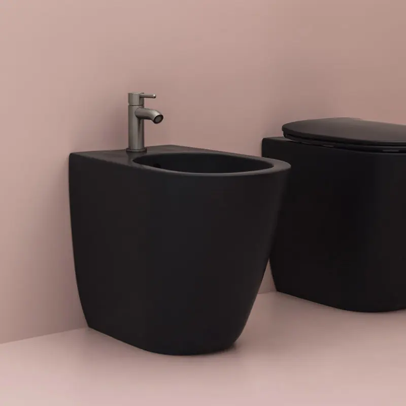 Axa EVA Bidet stojący 55x36 cm Czarny mat 8802207