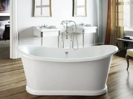 Burlington Admiral Wanna wolnostojąca 165x70 biała ET5C