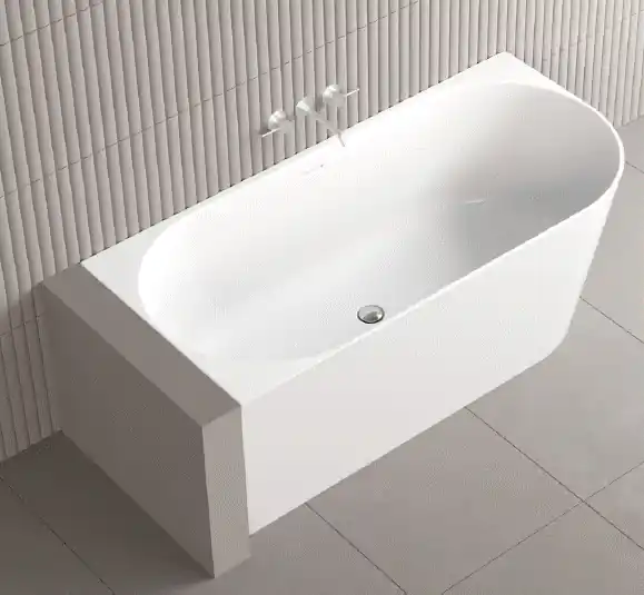 Galatea Design Wallup Wanna 160x75 z lewej biały połysk GWWAL/L160.GPB.WH