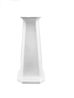 Gentry Home Claremont Postument do umywalki Biały 2203