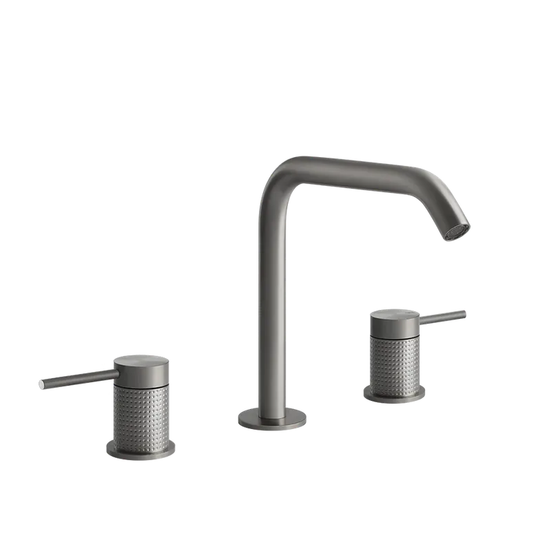 Gessi 316 Cesello Bateria umywalkowa 3-otworowa steel brushed 54412.239