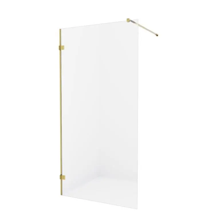 New Trendy Avexa Gold Kabina prysznicowa 120x200 cm Złoty szczotkowany EXK-1821